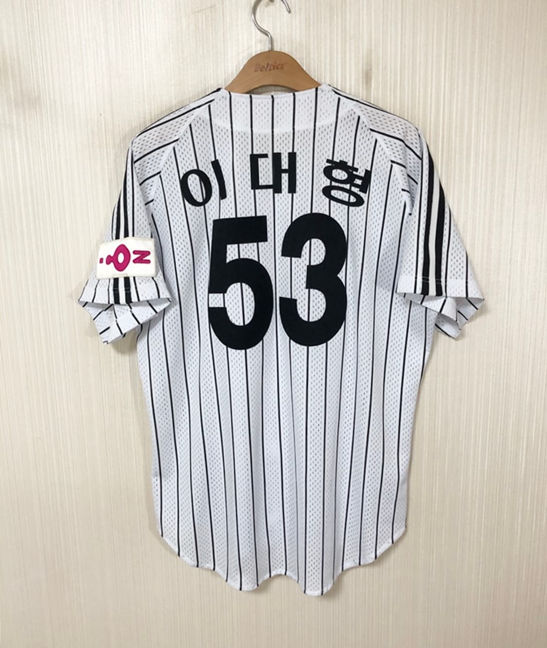 KBO 카멜레온어센틱 LG트윈스 홈유니폼/져지 100 #53 이대형 상품이미지1