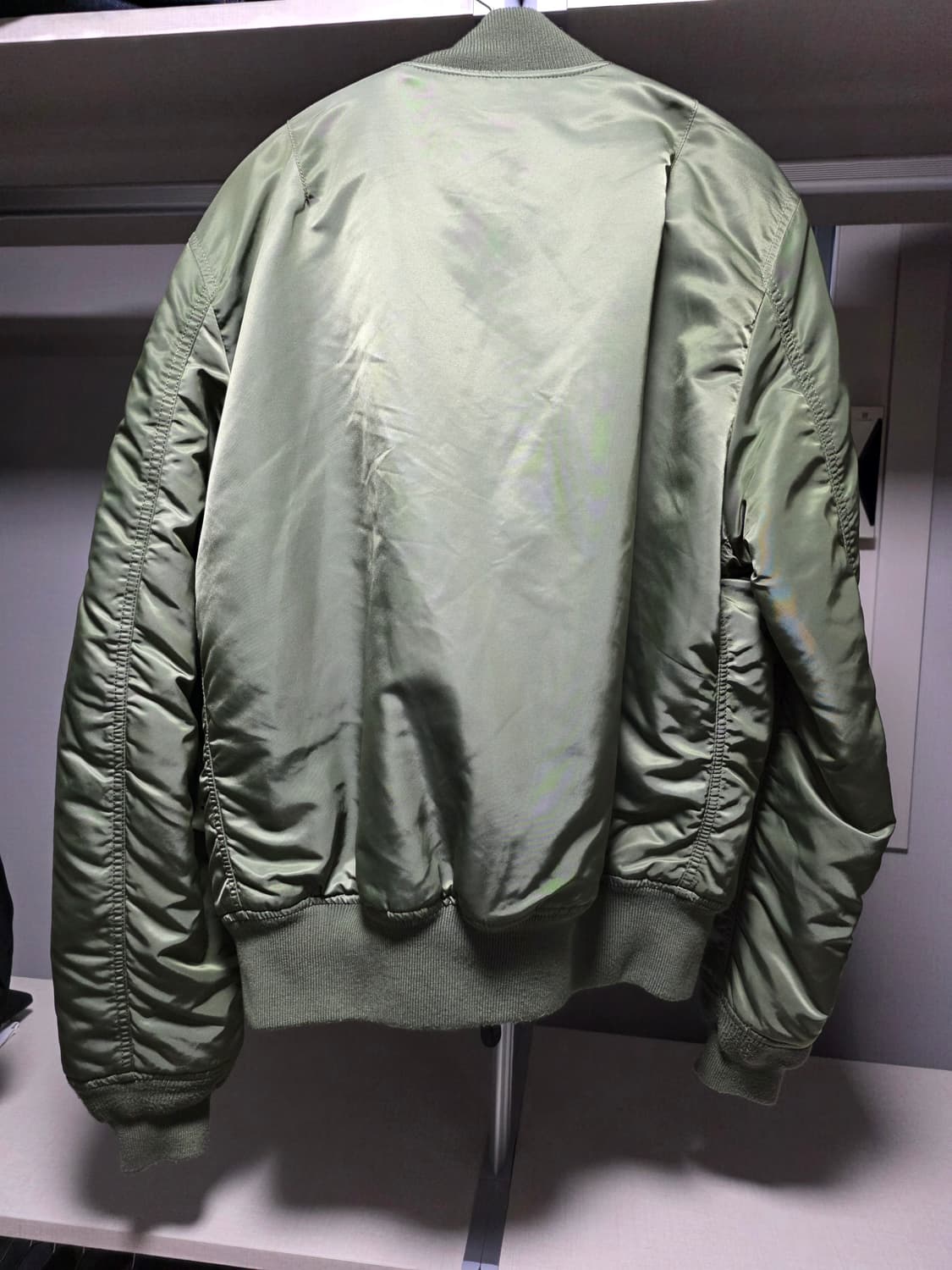 알파인더스트리 MA-1 슬림핏 라지(100사이즈) 상품이미지6