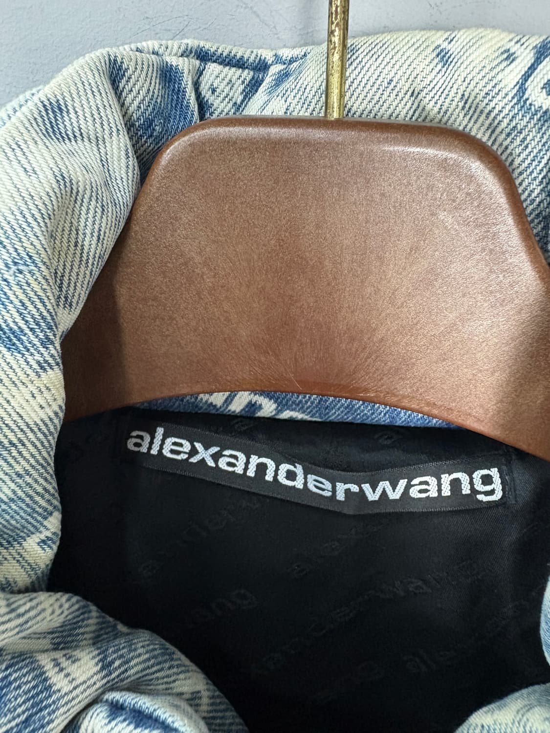 알렉산더왕 트롱프뢰유 데님 푸퍼 숏패딩 A3604 상품이미지7