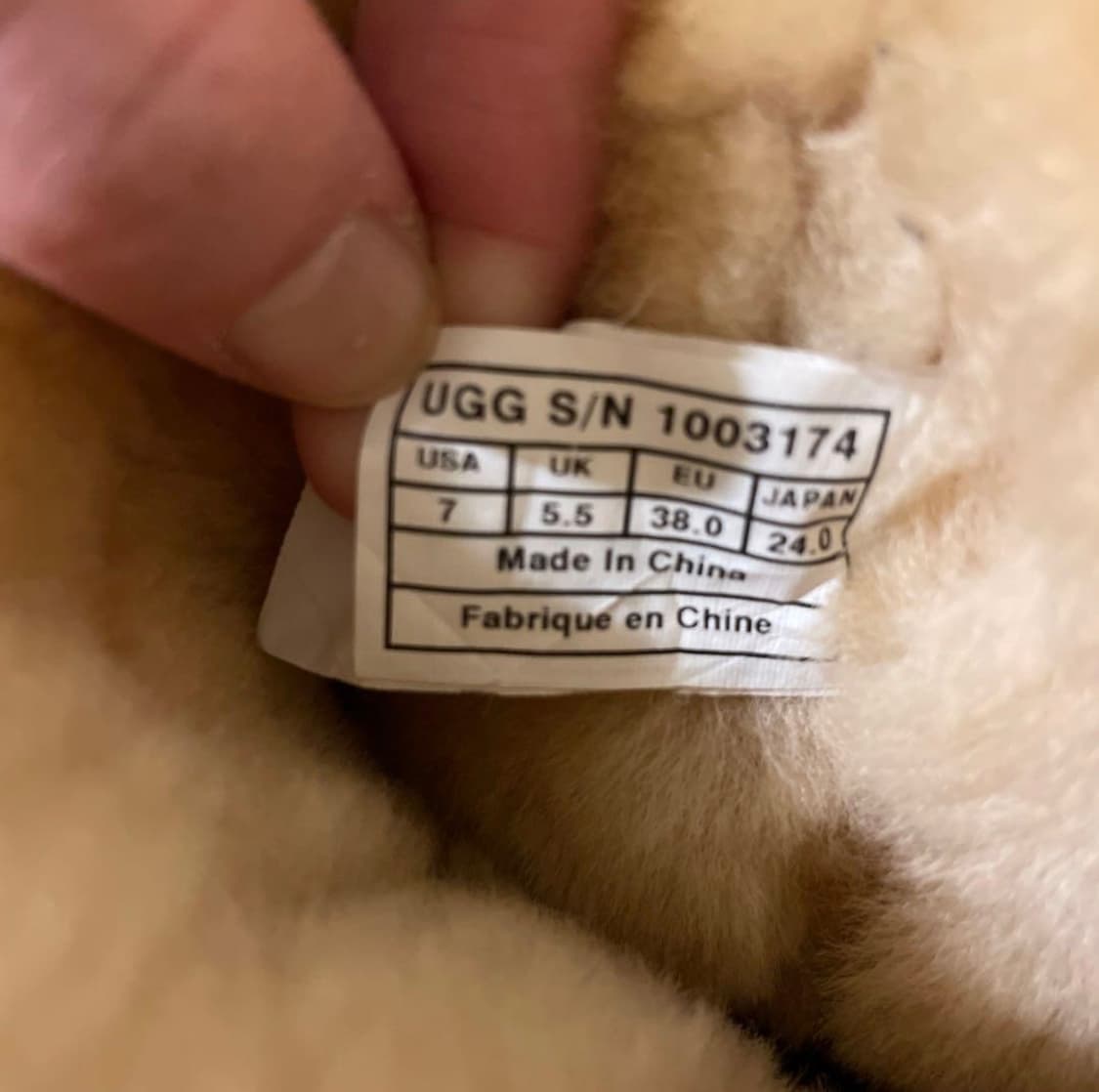 어그부츠 리본 Josette Sheepskin Boots 7사이즈 상품이미지8