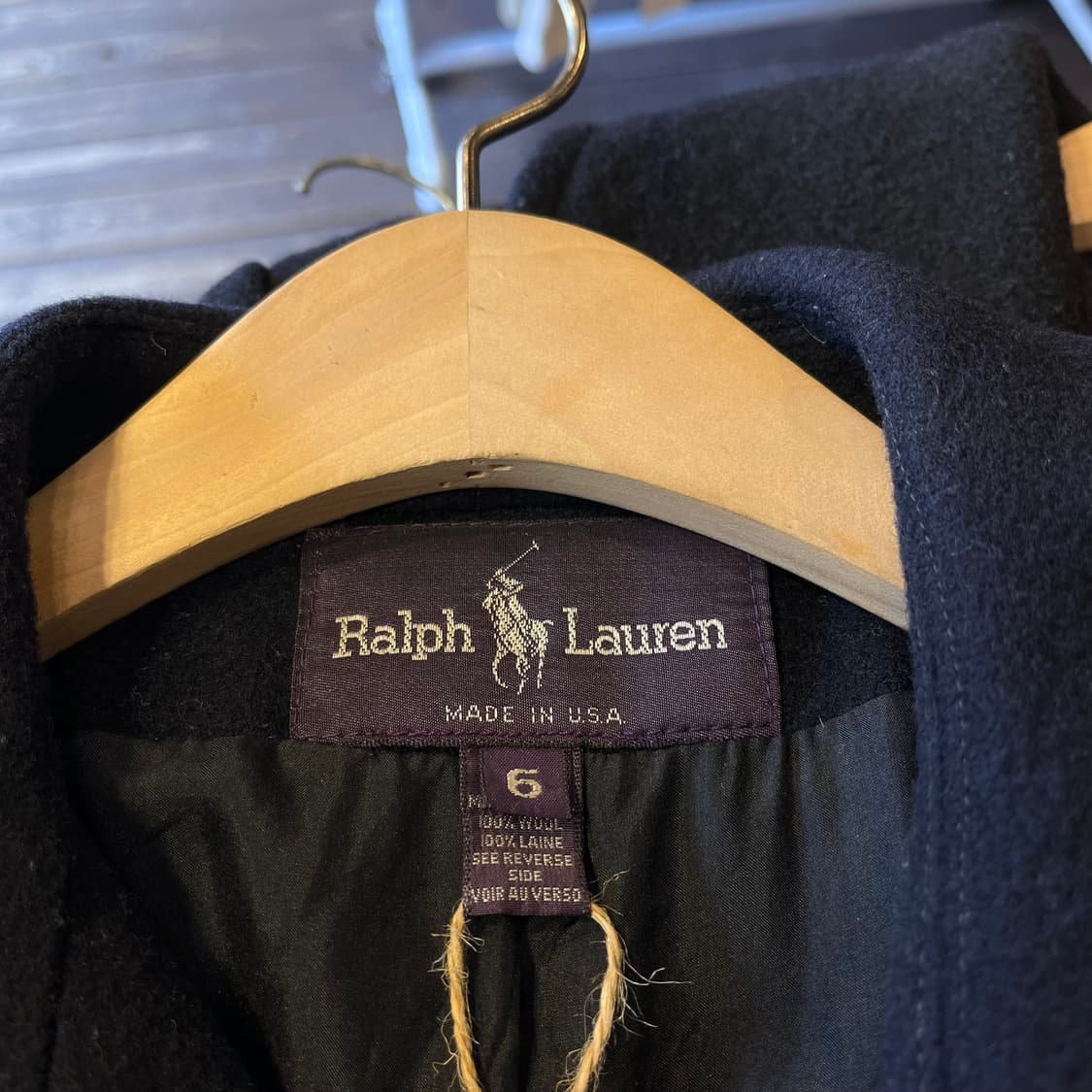 폴로 퍼플라벨 여성 피코트 상품이미지3