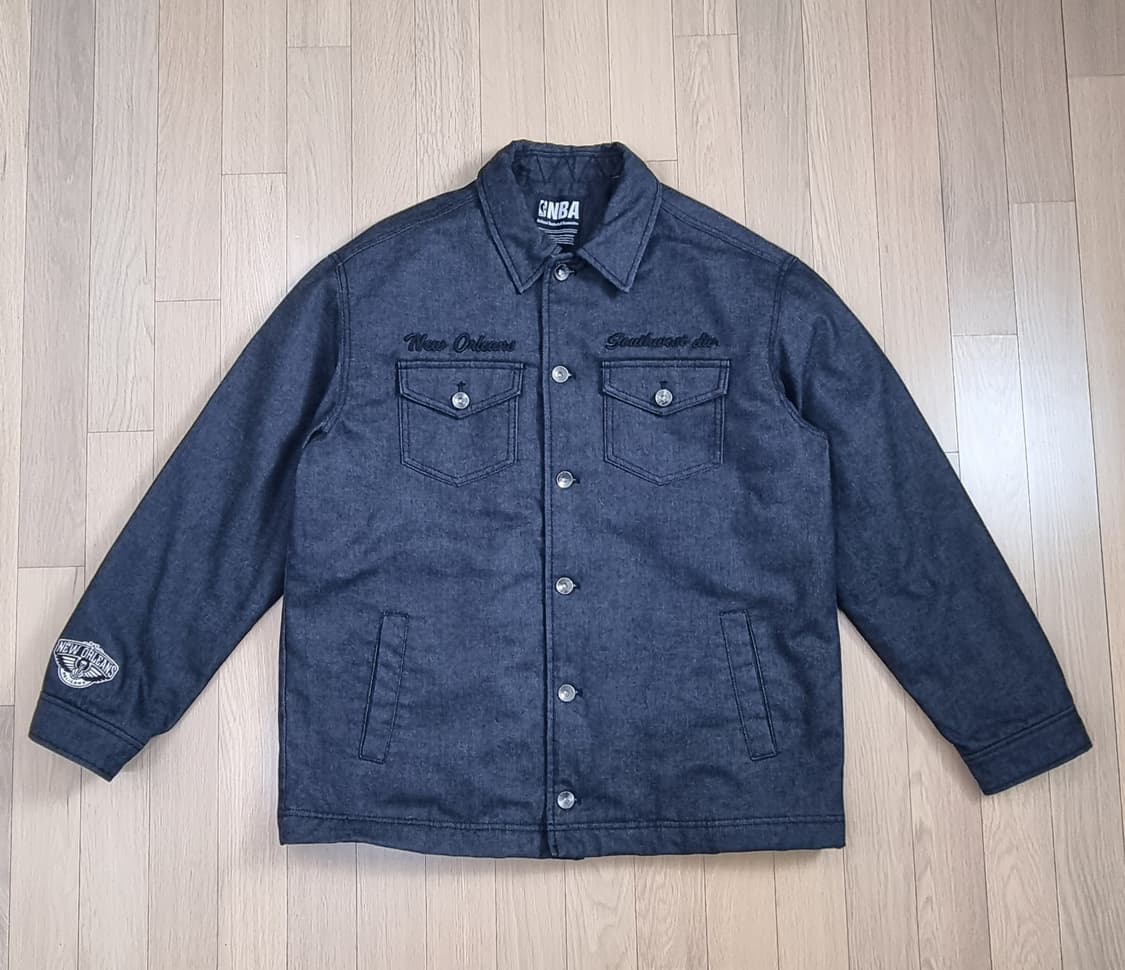 NBA 데님 누빔 패딩 자켓 L _ 남성 상품이미지1