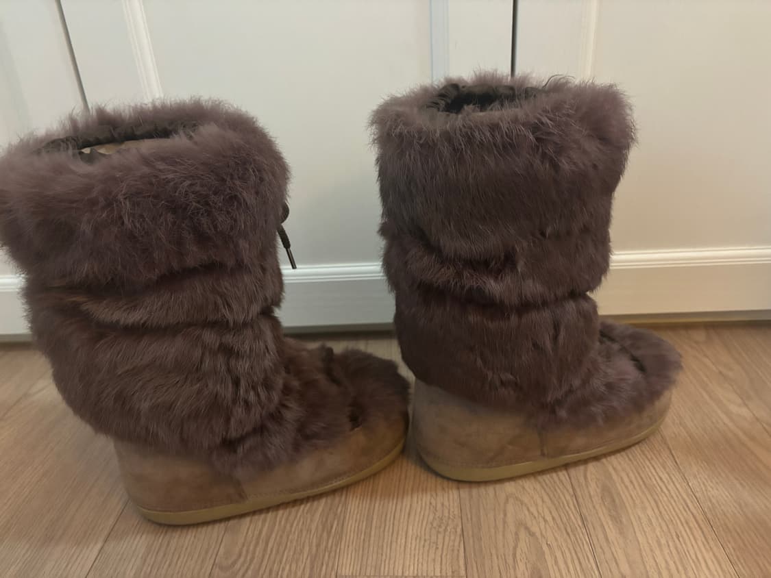 문부츠스타일 래빗퍼 시어링 털부츠 35~37사이즈 230~ 240사이즈 상품이미지3