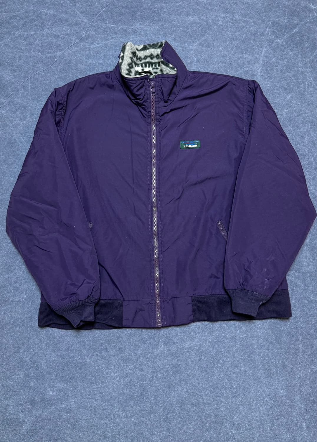  엘엘빈 웜업 플리스 집업 자켓 90s 상품이미지1