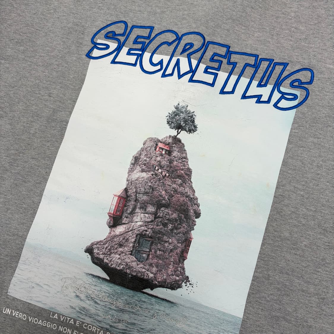 지오송지오 프린팅 맨투맨 그레이 100 상품이미지6