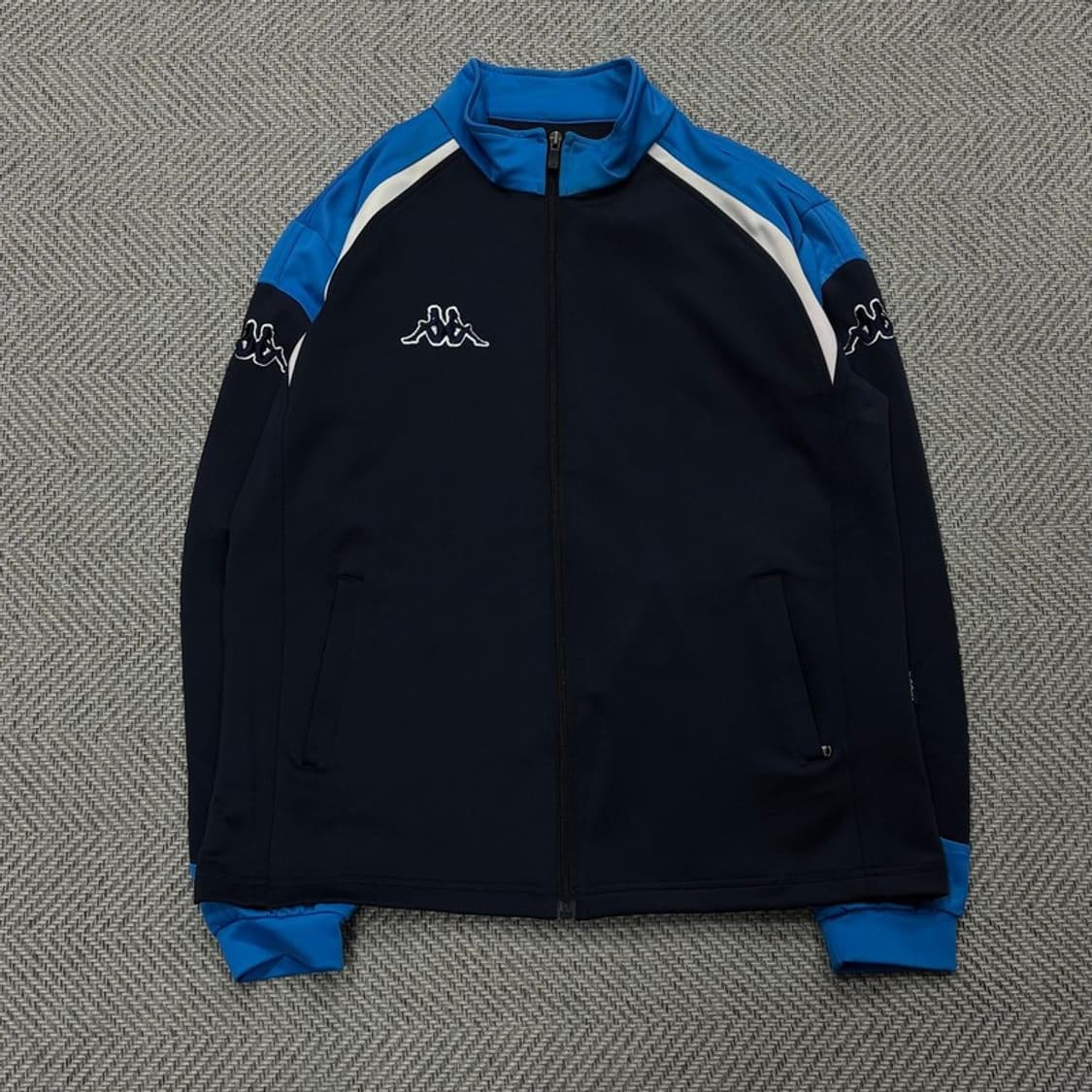 카파 패치로고 투톤 트레이닝 자켓v0355 상품이미지1