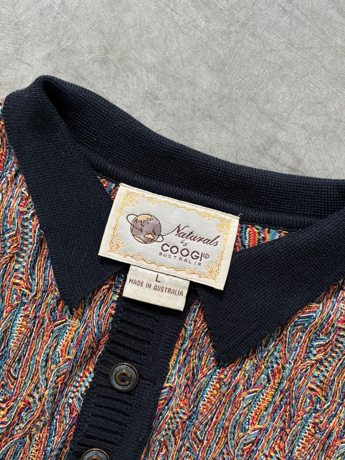 Coogi 쿠지 3D 케이블 카라 니트 상품이미지9