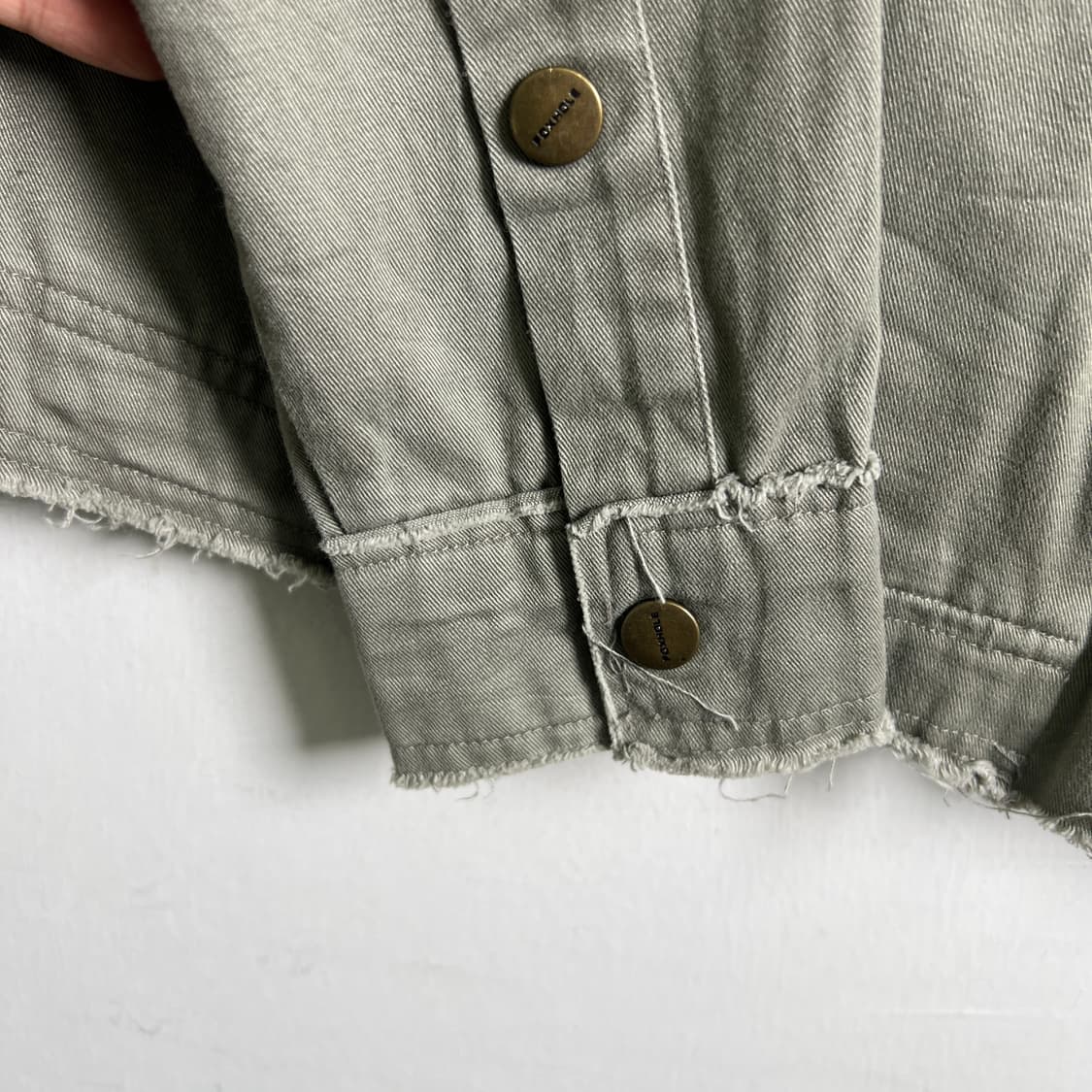 FOXHOLE 빈티지 워싱 필드 자켓  상품이미지7