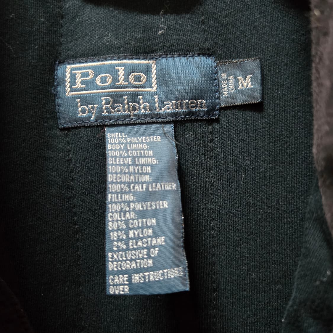 폴로 랄프로렌 블랙 폴리 점퍼  상품이미지5