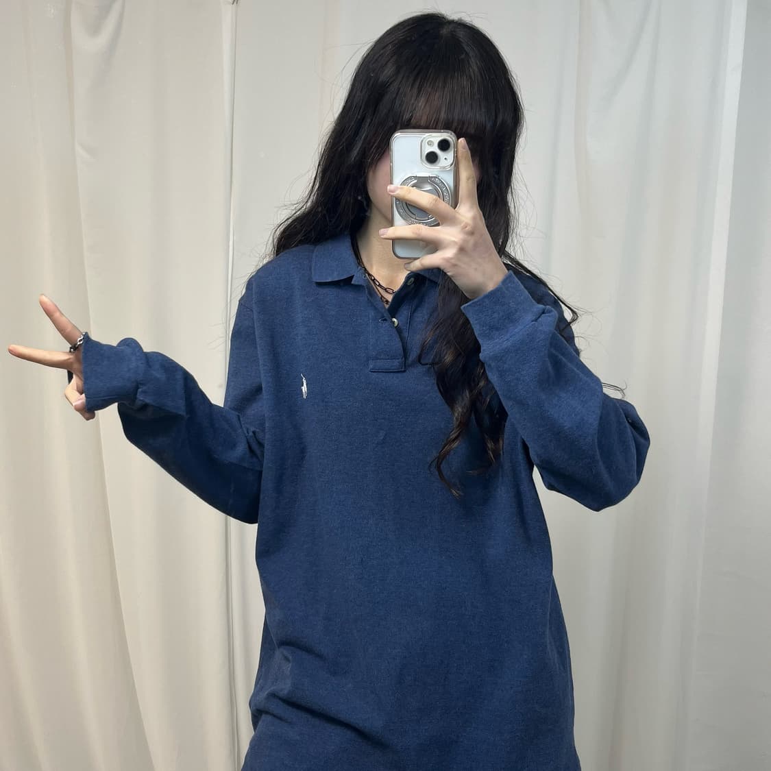 Polo Sky Collar Tee 상품이미지2