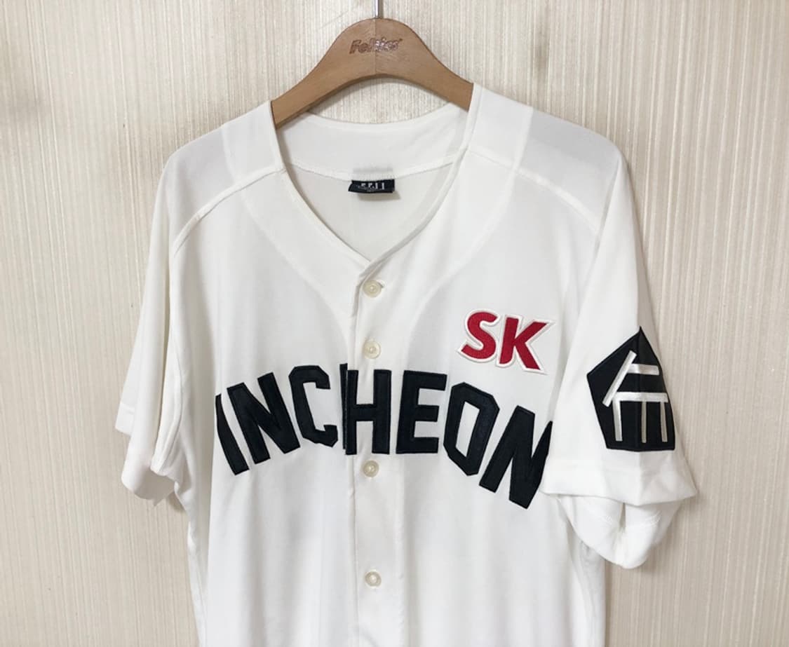 KBO SK와이번스 인천유니폼/져지 100 #14 최정 상품이미지7