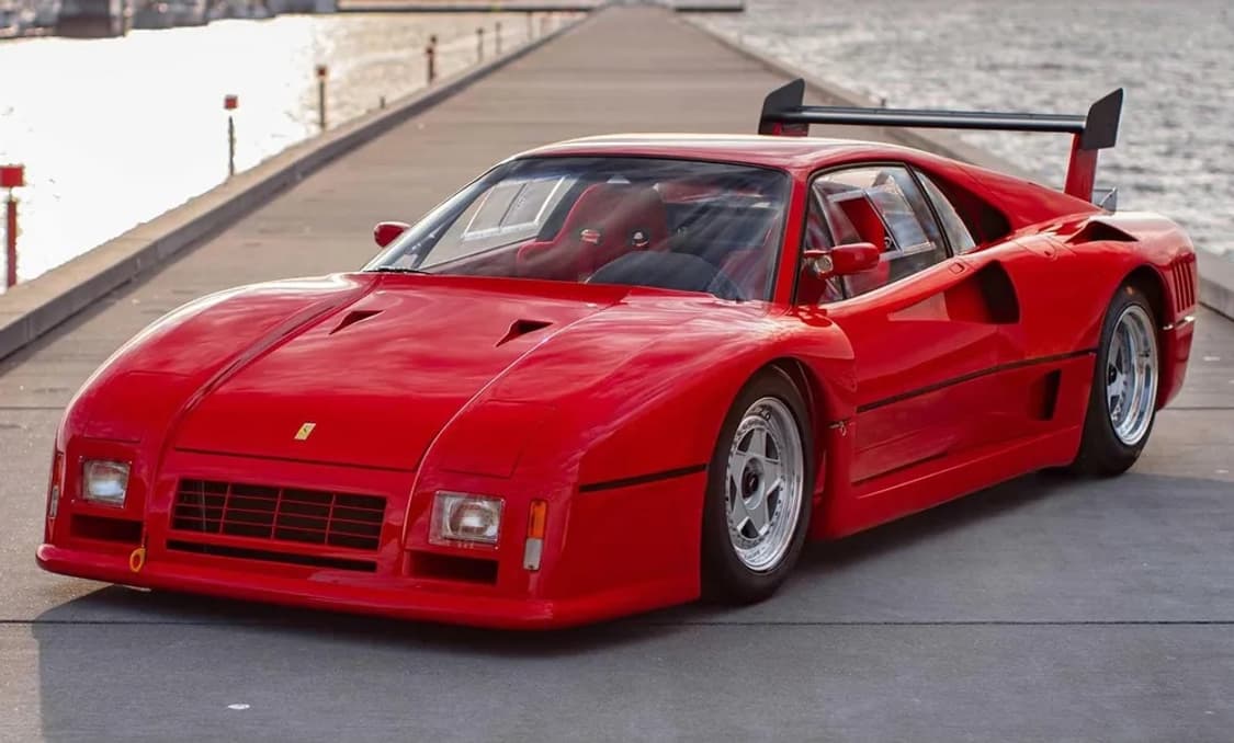90s 빈티지 페라리 288 GTO 에볼루치오네 아트 티셔츠 XL 상품이미지3