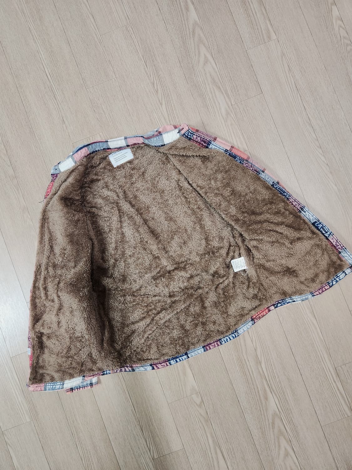 BAYFLOW 핑크 원워싱 퍼 셔츠 재킷 상품이미지6