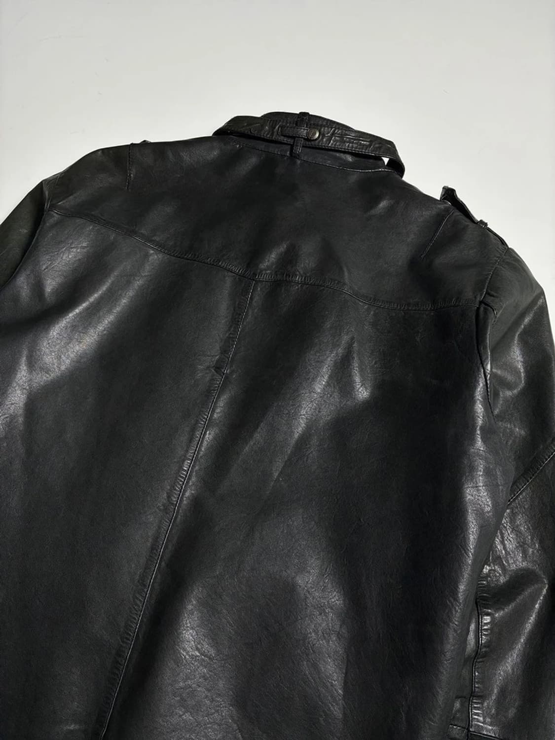 킨록 10SS 멀티포켓 송아지 가죽 자켓 R1857 상품이미지6