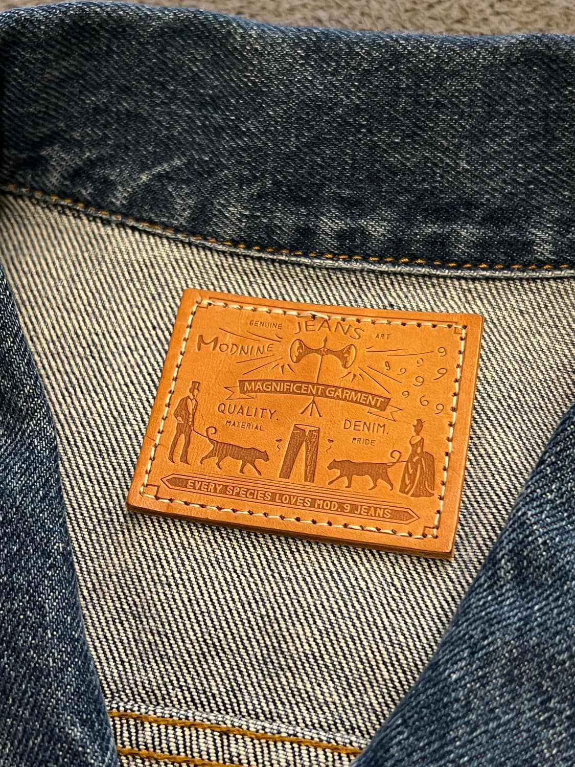 모드나인 트러커 자켓 처분  상품이미지3