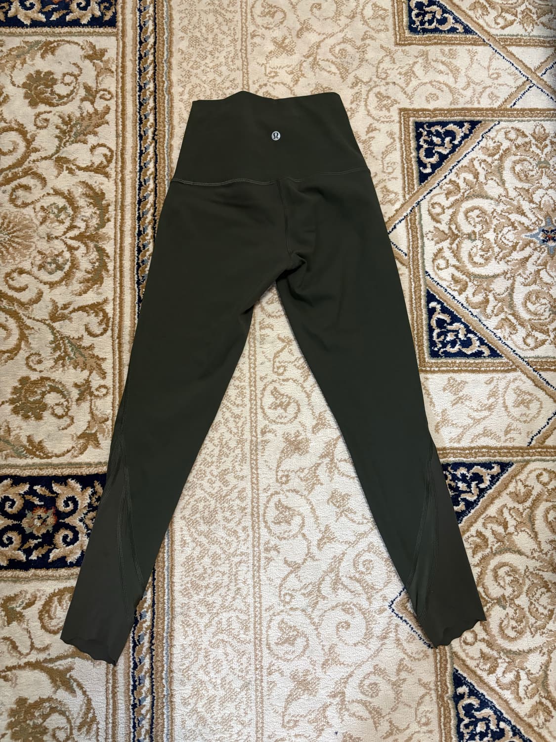 룰루레몬 원더 언더 하이라이즈 크롭 스캘럽 레깅스  상품이미지3