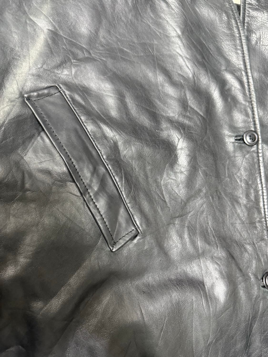 (L)gap 올드갭 레더 카코트 코트 상품이미지4