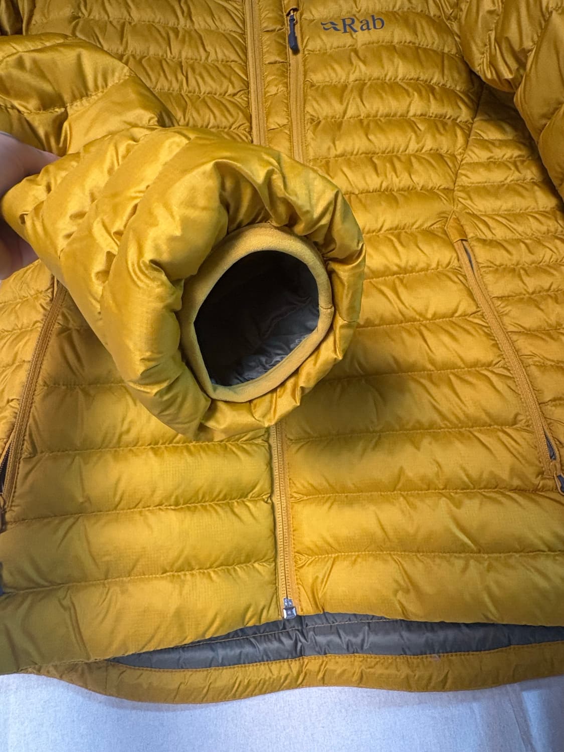 RAB 랩 마이크로 라이트 알파인 자켓 남성용 QDB-12 상품이미지7