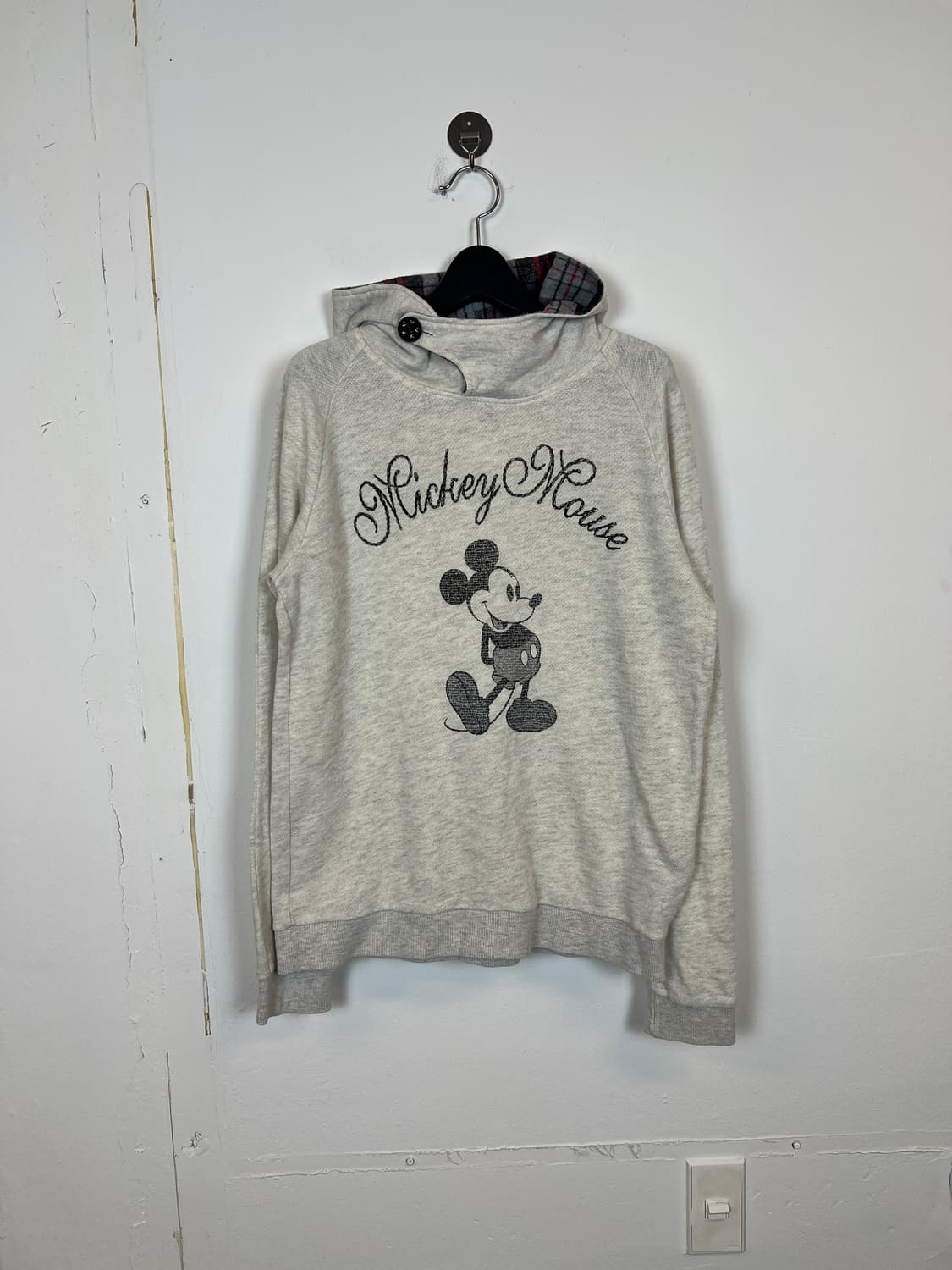 디즈니 그레이 미키마우스 후드티  상품이미지1