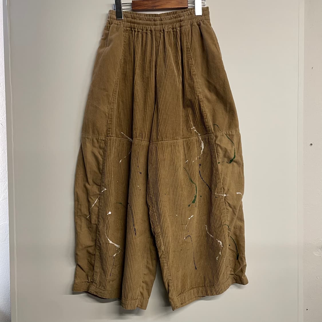 니코앤드 코듀로이 밴딩 와이드 팬츠 상품이미지1