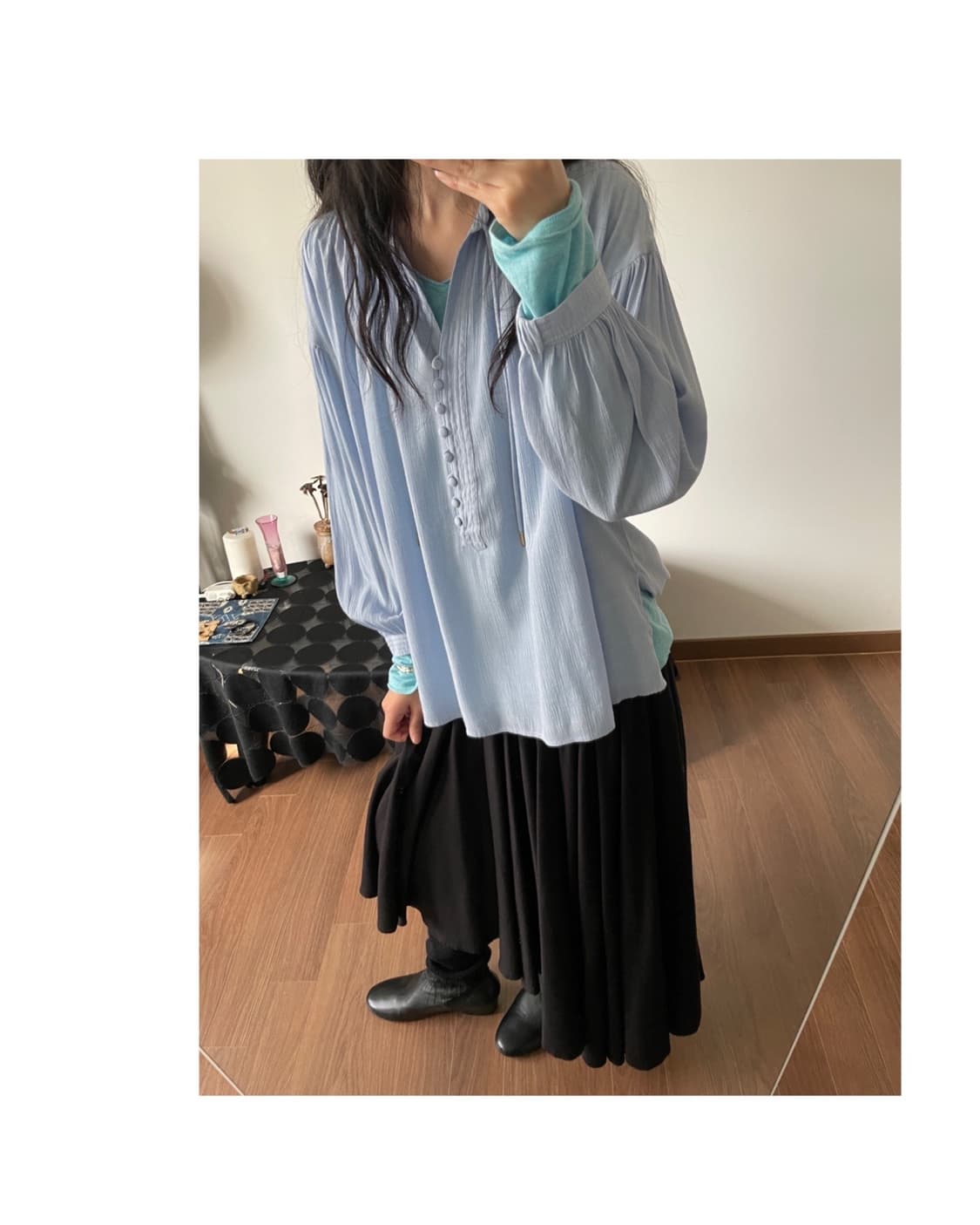 pullover blouse 상품이미지4