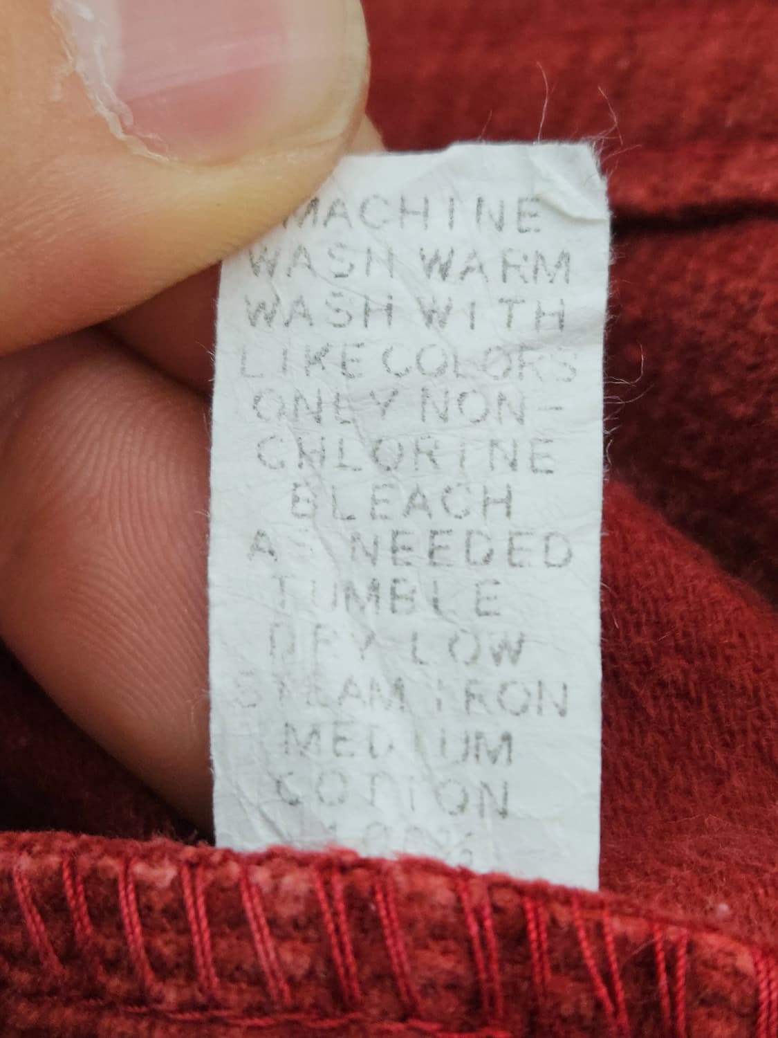 풀카운트 1252 레드 피퀘 바지 32 올드 풀카운트 상품이미지7