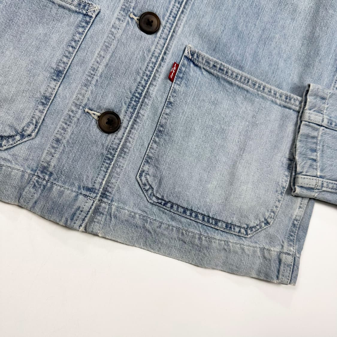 리바이스 오리지널 트러커 초어 데님자켓 (XS 여성추천) 상품이미지3