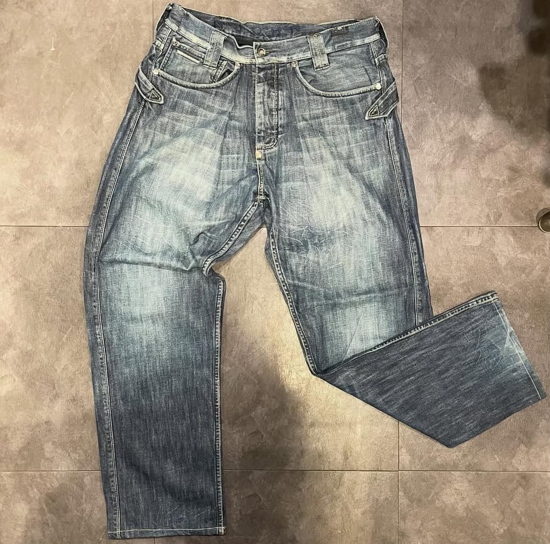 [IM] seanjohn 션존 힙합 데님 워싱팬츠  상품이미지5