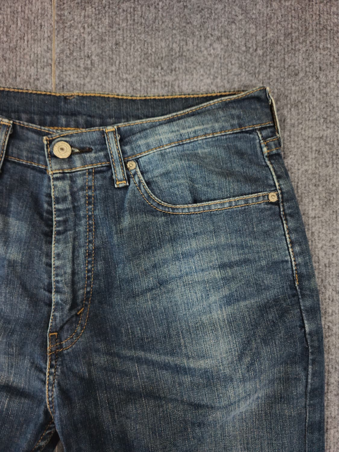 리바이스 505 W32 L30 테이퍼드핏 데님 팬츠 상품이미지2