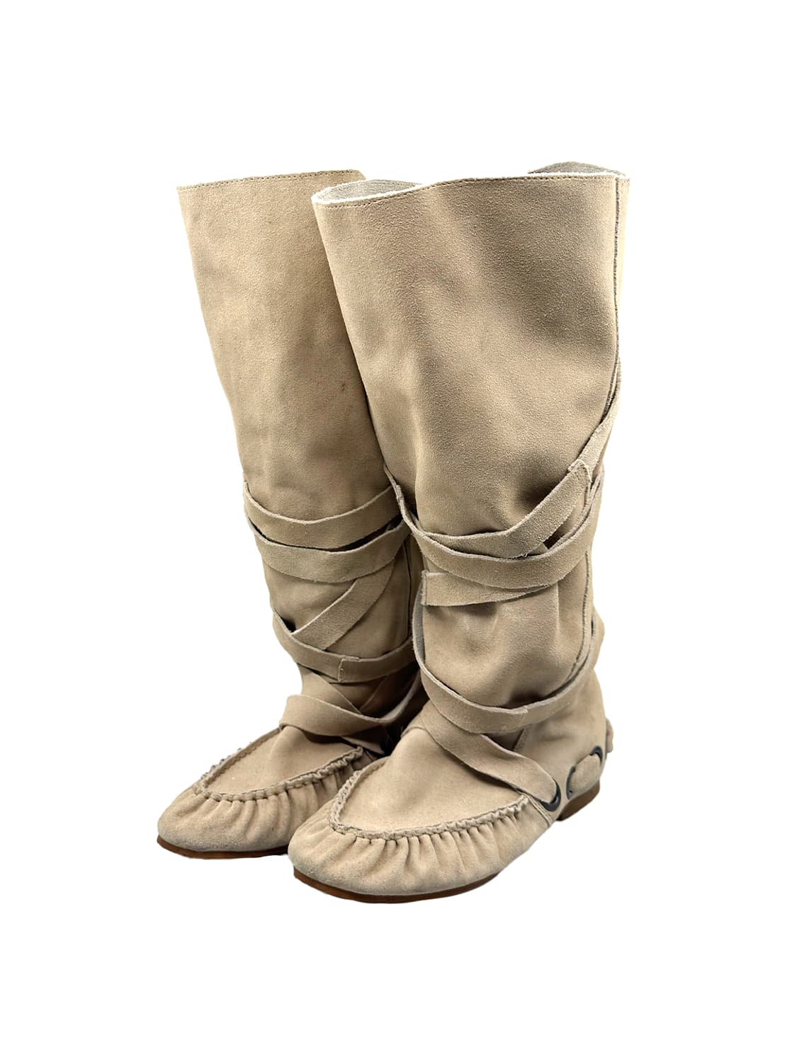 DIESEL  Suede Lace up Tall Boots/ 36 상품이미지1