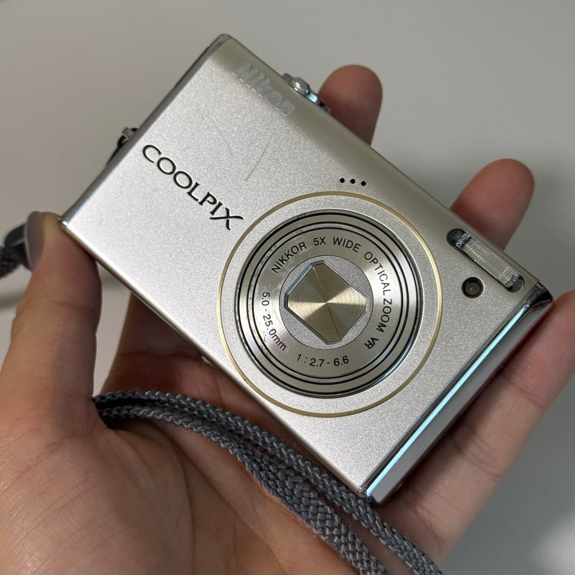 니콘 쿨픽스 S640 빈티지 디카 디지털카메라 골드실버 상품이미지2
