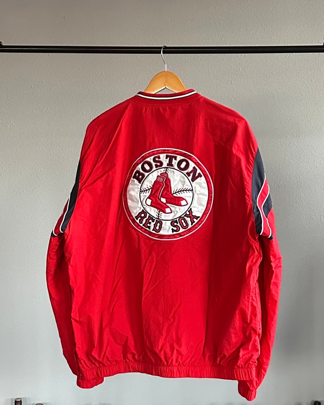 [XL]G-lll MLB 보스턴 레드삭스 웜업 바람막이 상품이미지2