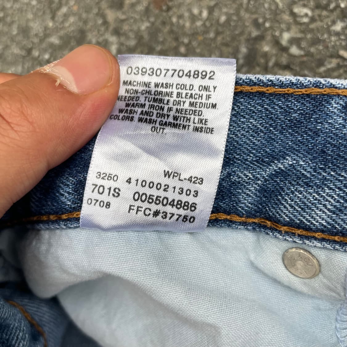 00s 리바이스 550 데님팬츠 p283 상품이미지6