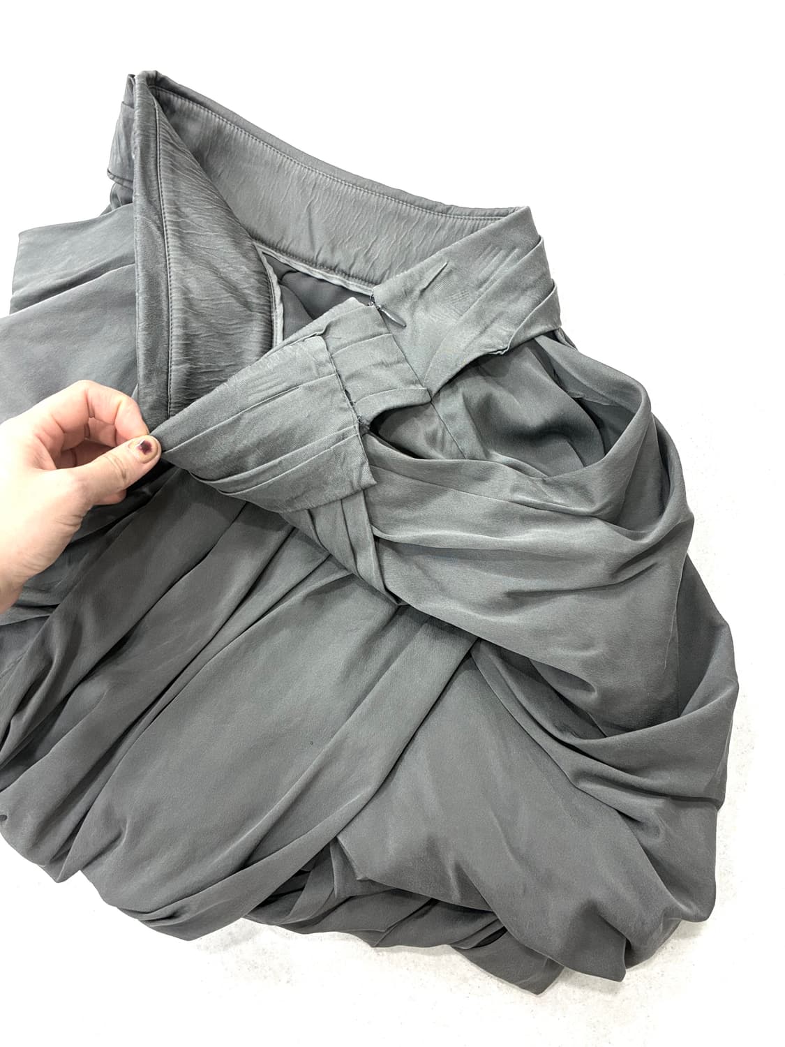 타임 드레이핑 스커트 팬츠 상품이미지8