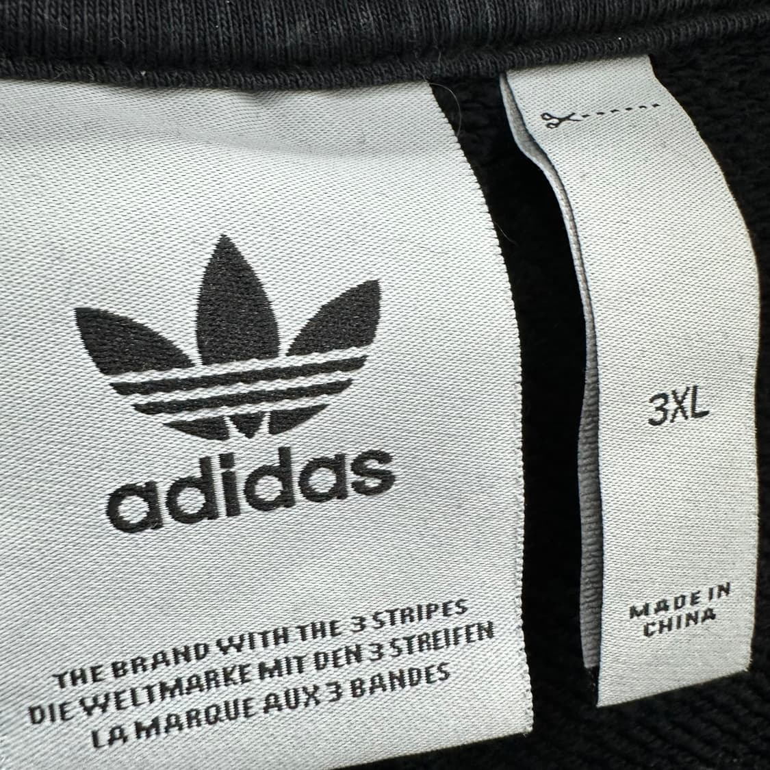 3XL 아디다스 빅로고 남자 맨투맨 상품이미지3