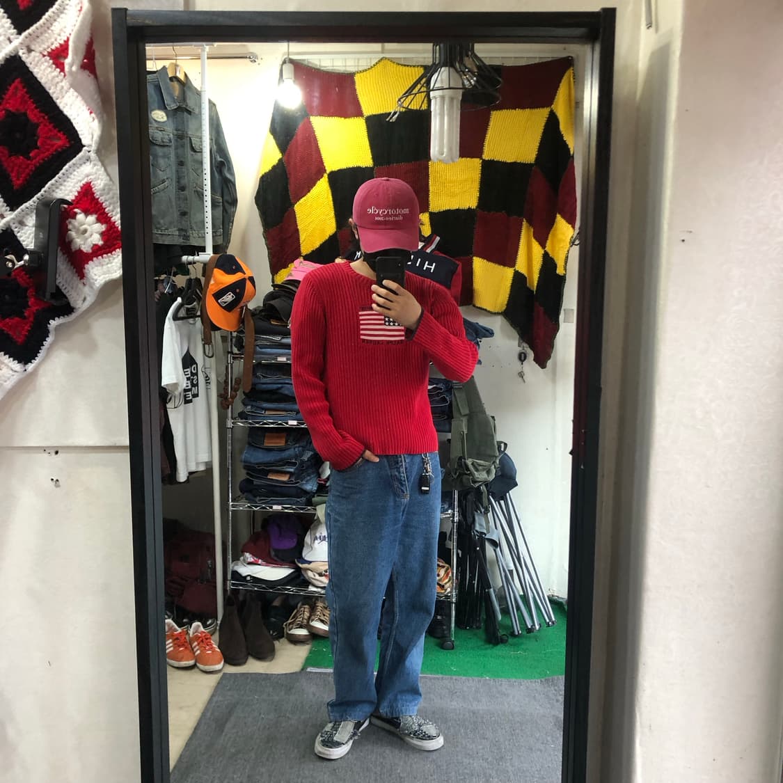 [M] Polo Jeans Company 성조기 니트 상품이미지7
