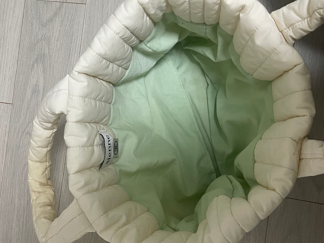 시엔느 패딩백 - 크림 상품이미지4