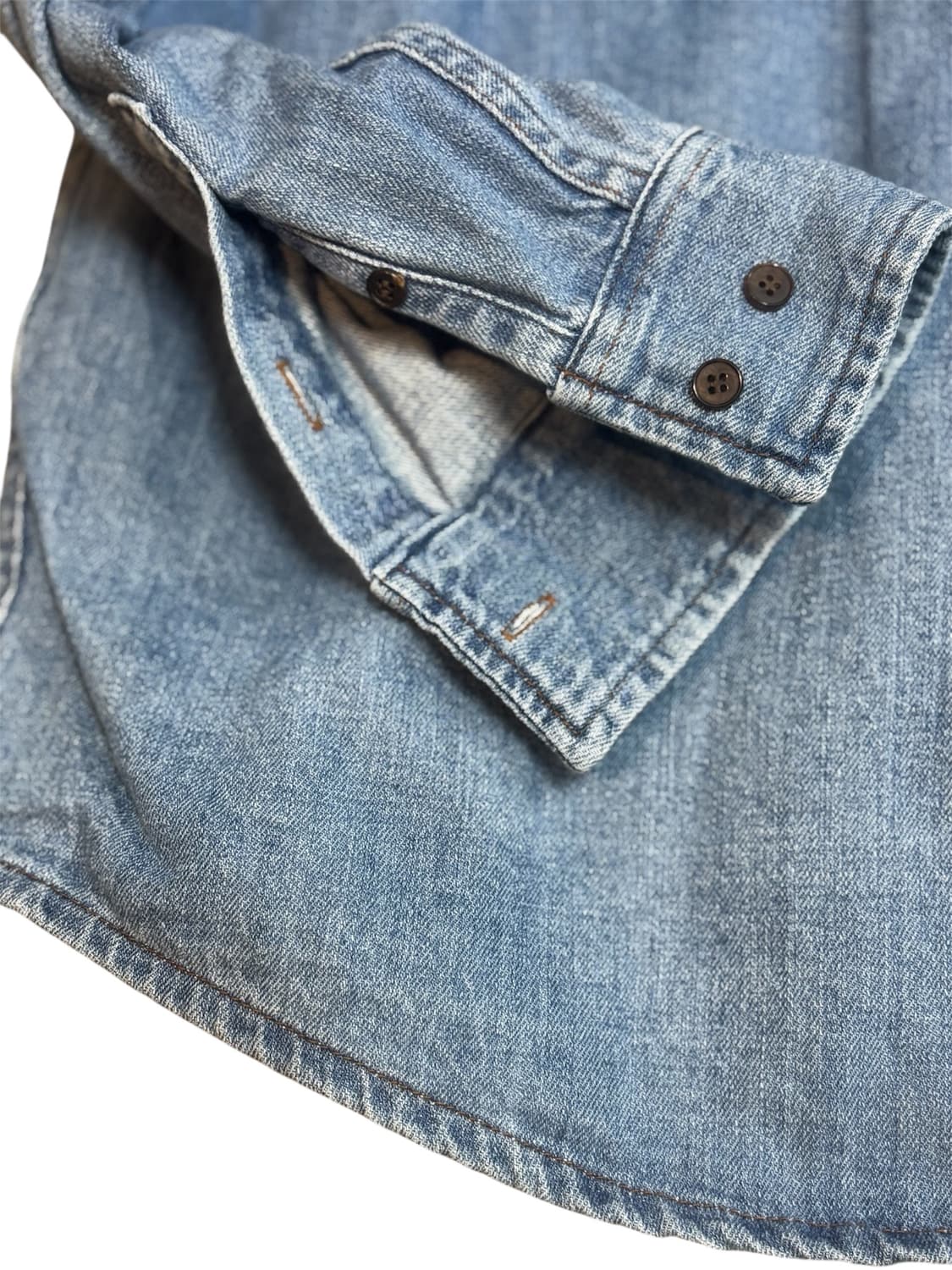 던스트 데님 셔츠 상품이미지6