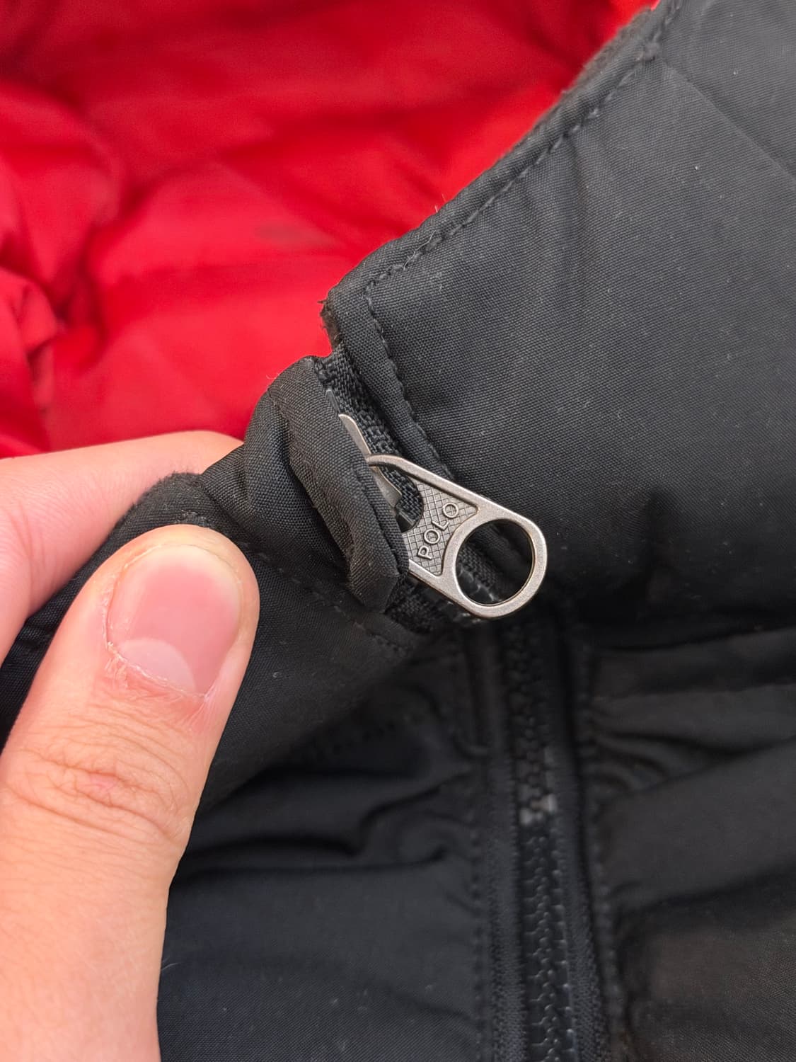 폴로 랄프로렌 후드 빅포니 패딩 블랙 상품이미지3