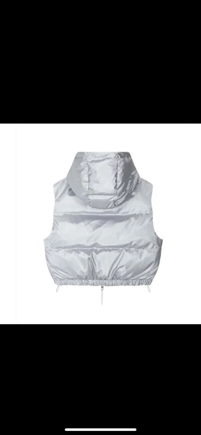 다이닛 패딩조끼 실버 새상품 상품이미지4