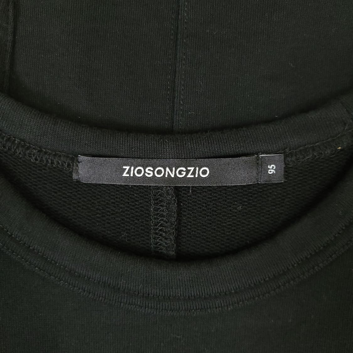 (100) 지오송지오 송지오 옴므 블랙 긴팔 티셔츠 맨투맨 상품이미지9