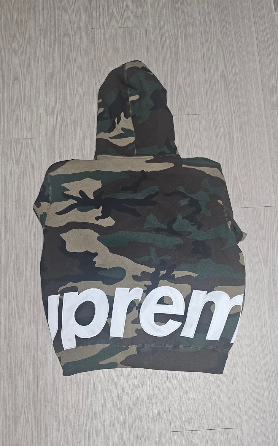 정품)슈프림 카모 후드집업 M 상품이미지4
