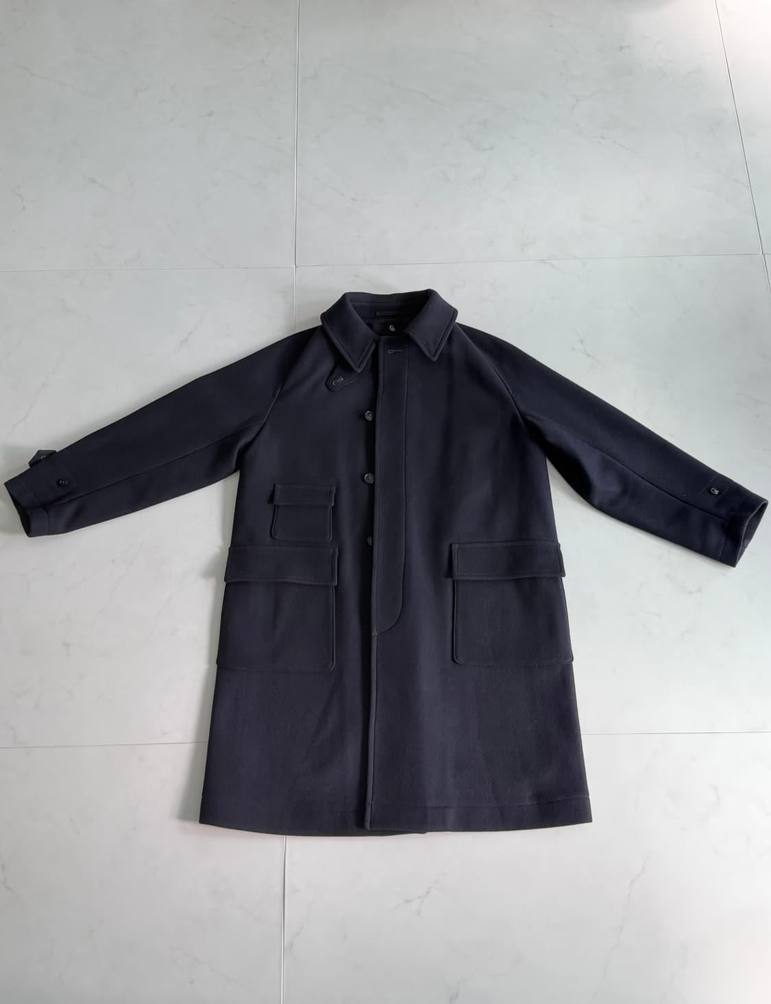 캡틴선샤인 트래블러 코트 38사이즈 21FW 네이비 상품이미지1