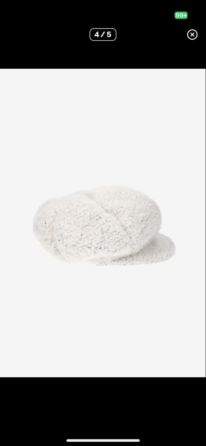 Gorrogorra cloud cap wool white 상품이미지7