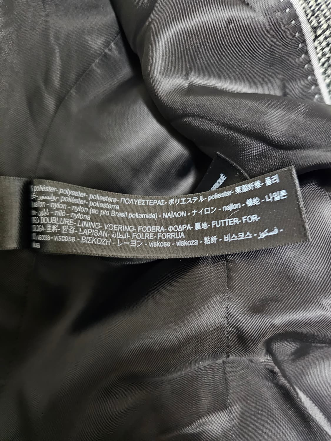 Massimo Dutti 마시모두띠 울 체크 더블 블레이저 M 상품이미지4