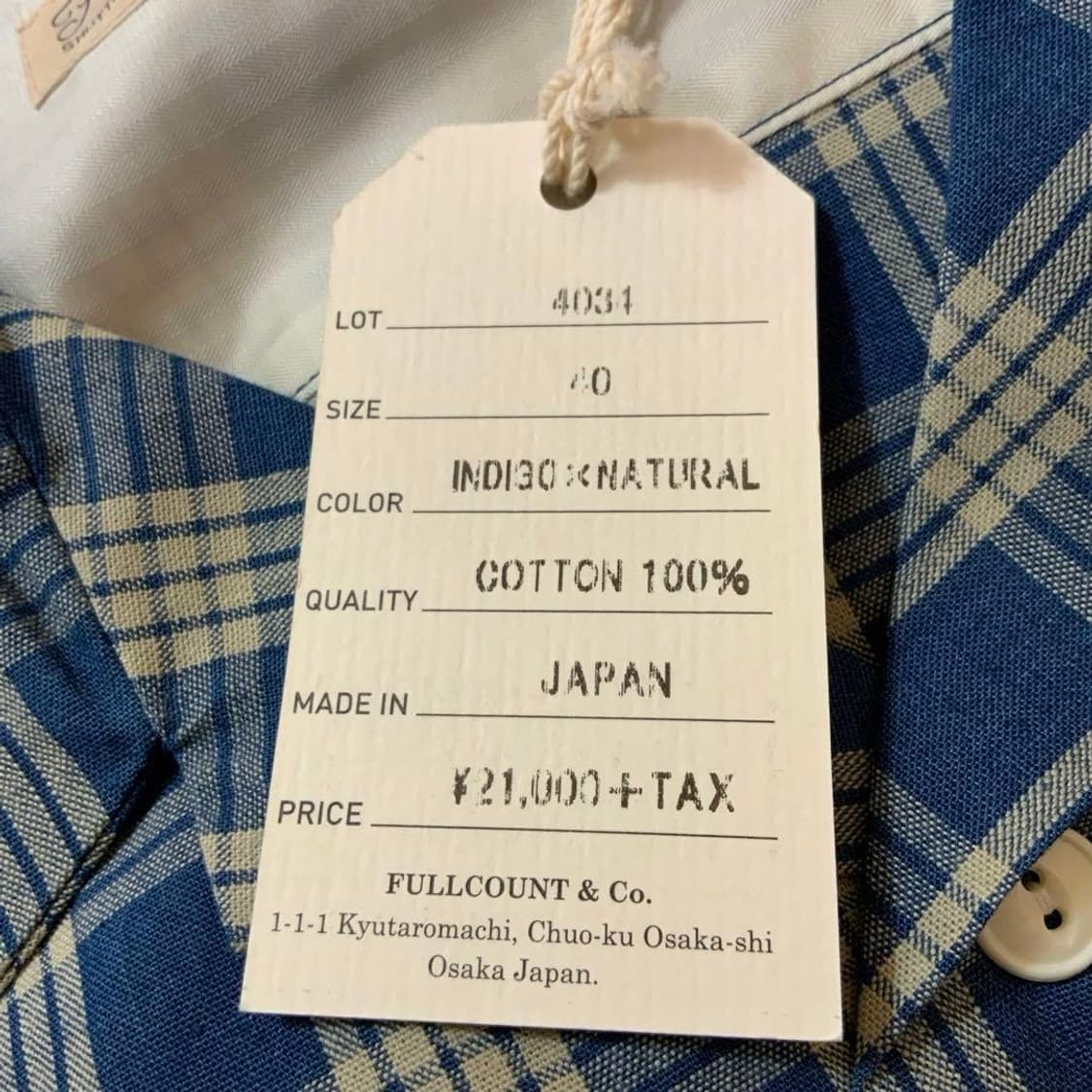 풀카운트 파라카 셔츠 상품이미지5