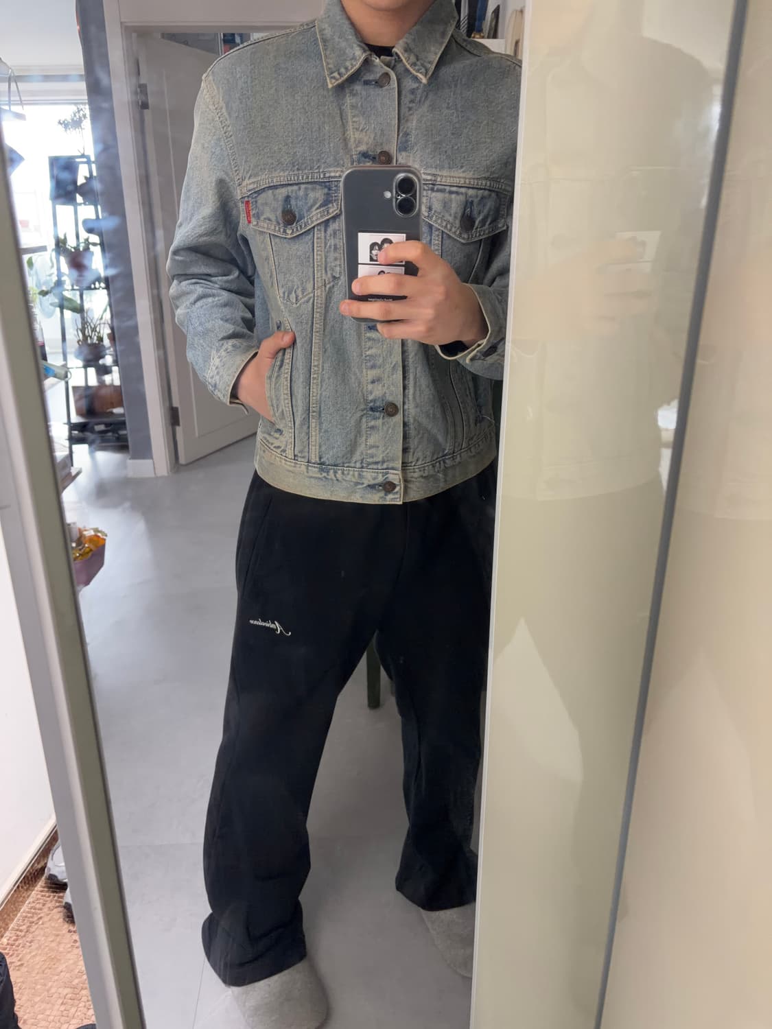 Edwin 데님 자켓 (L) 상품이미지5