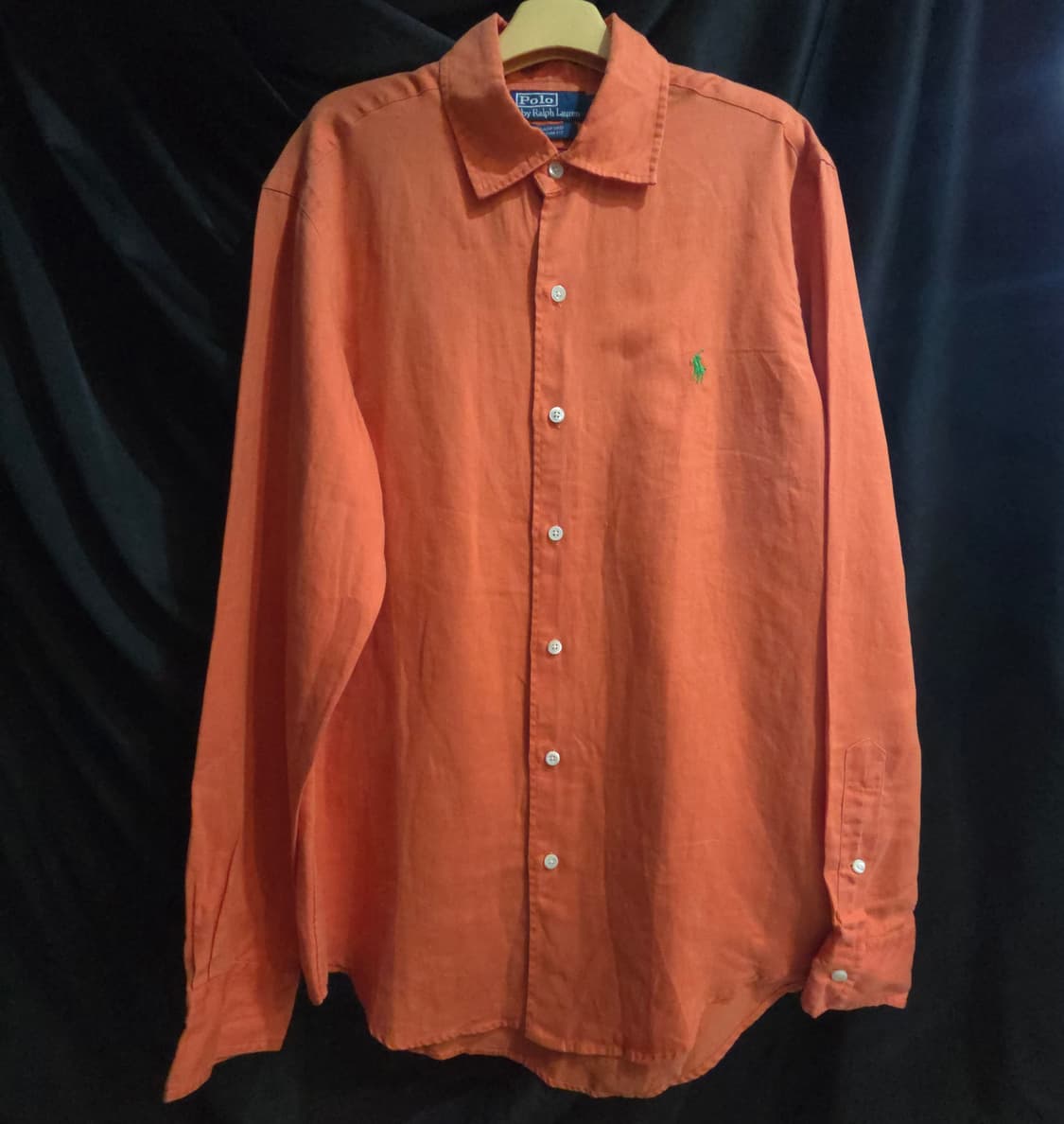 폴로 랄프로렌 빈티지 린넨 셔츠 상품이미지2