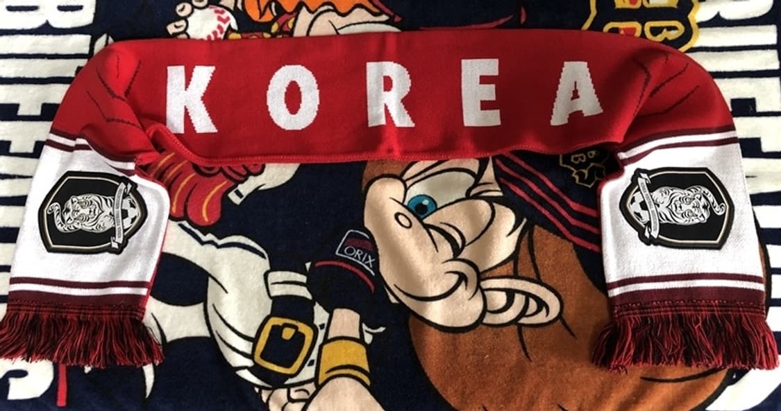 대한민국 축구국대 팀코리아 응원머플러 KOREA 상품이미지2