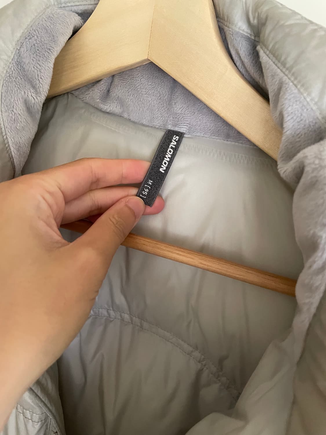 살로몬 컨투어 패딩 라이크그레이 M 상품이미지4